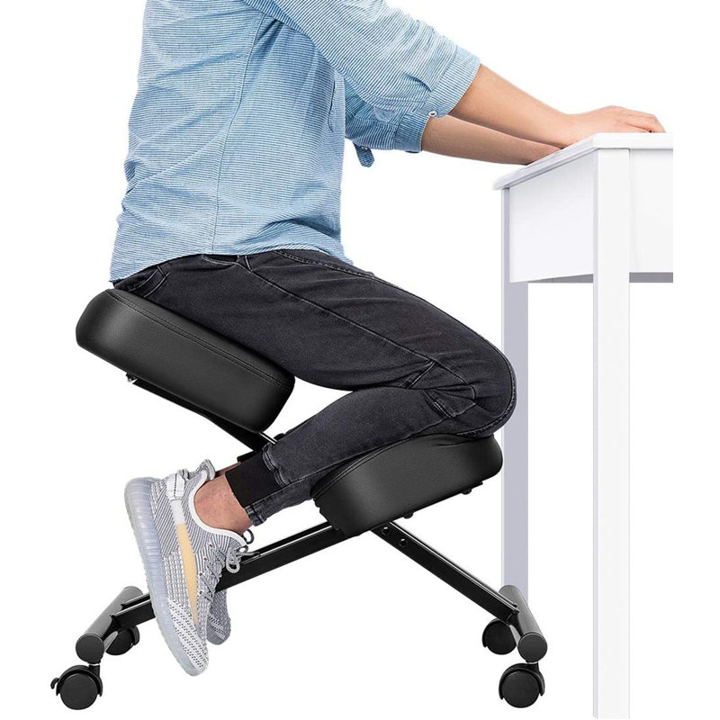 Inbox Zero Height Adjustable Kneeling Chair & Reviews Wayfair